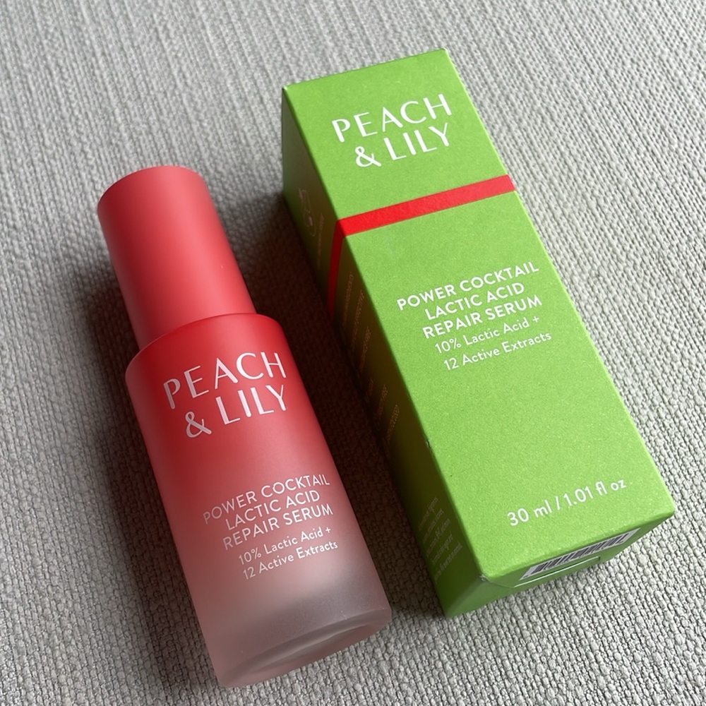 Peach & lily Power Cocktail Lactic Acid Repair Serum